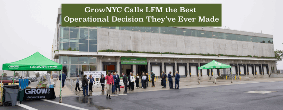 The new food hub operated by GrowNYC
