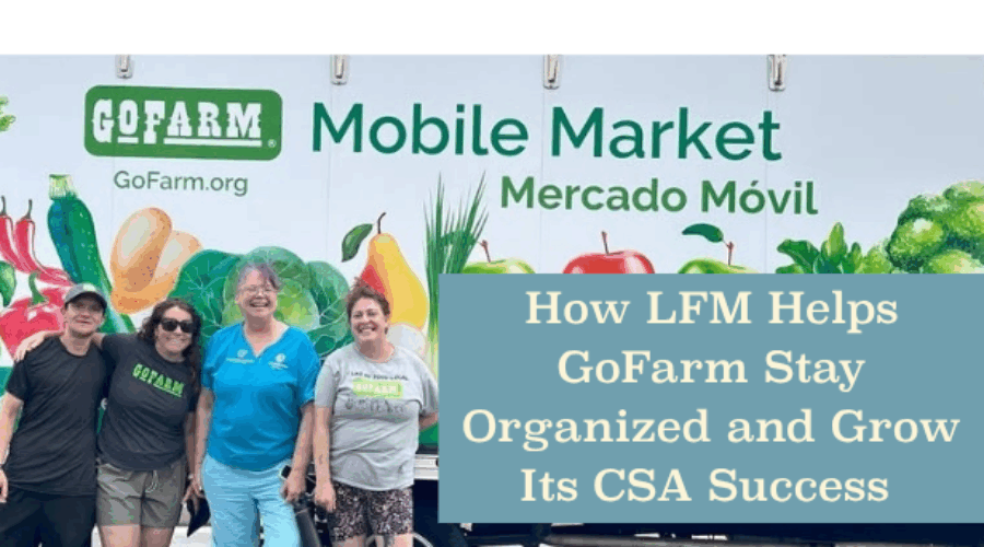 How LFM Helps GoFarm Stay Organized and Grow Its CSA Success