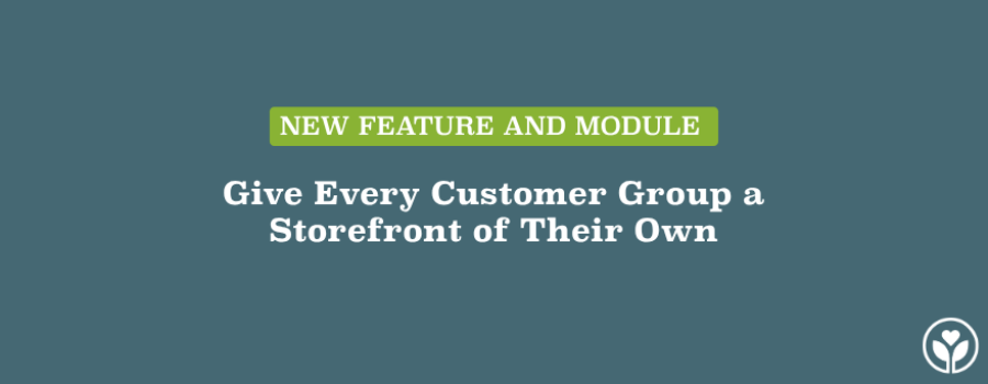 Give Every Customer Group a Storefront of Their Own